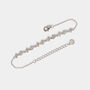 Sterling Silver Crystal Bridesmaid Bracelet, thumbnail 3 of 5