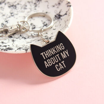 Thinking About My Cat Keyring, 3 of 6