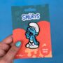 The Smurfs Lazy Smurf Sew On Patch, thumbnail 1 of 2