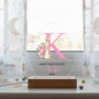 First Easter Bunny Initial LED Acrylic Plaque, thumbnail 8 of 8