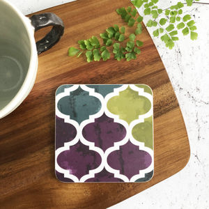 Catalina Coaster Geometric Table Mat By Grace Favour Home