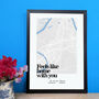 Personalised Map Of Your Favourite Place, thumbnail 3 of 3