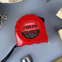 Personalised Love Red Tape Measure Gift, thumbnail 2 of 3