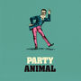 Funny Birthday Card ‘Party Animal’, thumbnail 2 of 4