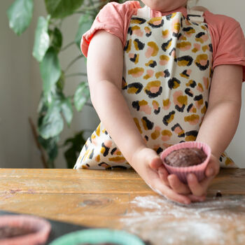 Leopard Print Childrens Apron, 2 of 6