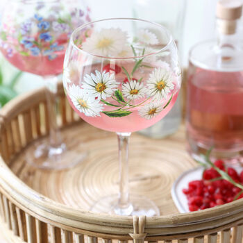 Daisy Balloon Gin Glass, 3 of 4