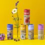 Set Of Five Beautifully Illustrated Wildflower Seedball Tubes 20 Seed Balls Each, Perfect Christmas Present, thumbnail 1 of 12