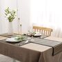 Brown Stripe Bamboo Table Runner, thumbnail 9 of 9