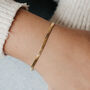 Herringbone Chain Bracelet, thumbnail 1 of 6