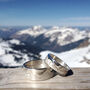 Personalised Mountain Landscape Skyline Ring, thumbnail 1 of 10