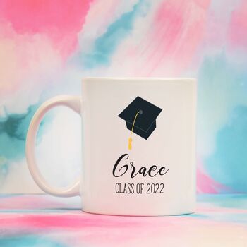 Personalised Graduate Cap Graduation Mug, 2 of 2