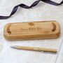Personalised Graduation Bamboo Pen And Giftbox, thumbnail 5 of 6