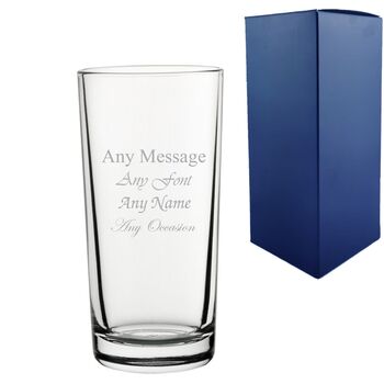 Personalised Alanya Long Drink Highball Glass, 3 of 6