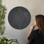 Chinese Checkers Wall Mounted Game Board, thumbnail 7 of 8