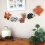 Sew Your Own Woodland Friends Garland Felt Sewing Kit, thumbnail 6 of 12