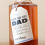 Personalised 50cl Father's Day Gift Tag Alcohol, thumbnail 2 of 3