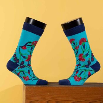 Cotton Socks Turkish Floral Design Collection, 3 of 5