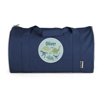Personalised Dinosaurs Design Kids Duffle Bag, 4 of 9