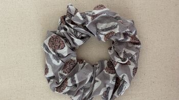 Print Scrunchie, Lighweight Soft Cotton, 7 of 13