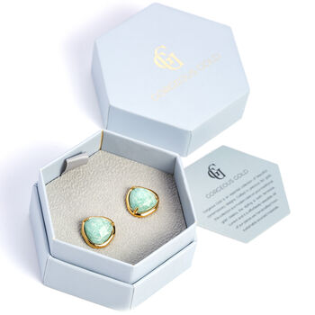 Amazonite Stud Earrings, 4 of 4