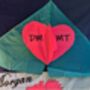 Personalised Delta Kite Love Is In The Air, thumbnail 5 of 6