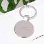 Trophy Keyring With Reverse Engraving, thumbnail 2 of 4