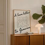 Gemini Zodiac Print | A Love Letter To Gemini | Astrology Wall Art | Star Sign Gift Poster, thumbnail 5 of 8