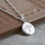Sterling Silver Aries Star Sign Necklace, thumbnail 1 of 6