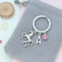 Personalised Horse Keyring Horse Lover Gift, thumbnail 6 of 8