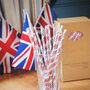 Union Jack Paper Straws Box Of 250 Straws, thumbnail 6 of 7