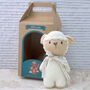 Personalised Hand Knitted First Teddy Bear, thumbnail 7 of 12