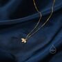White Opal Marquise Leaf Pendant Necklace, thumbnail 4 of 11