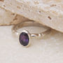 Amethyst Oval Ring, thumbnail 4 of 4
