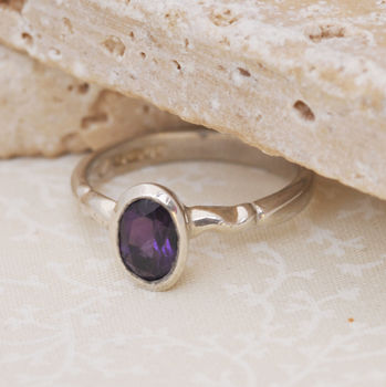 Amethyst Oval Ring, 4 of 4