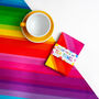 Rainbow Stripe Tea Towel, thumbnail 1 of 7