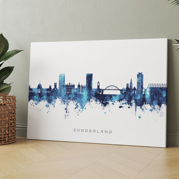 Sunderland Skyline Cityscape Art Print, 7 of 12