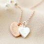 Personalised Double Heart Necklace With Photo Gift Box, thumbnail 8 of 12