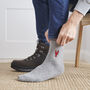 Lobster Wool Socks Embroidered Gift For Coastal Lovers, thumbnail 2 of 12