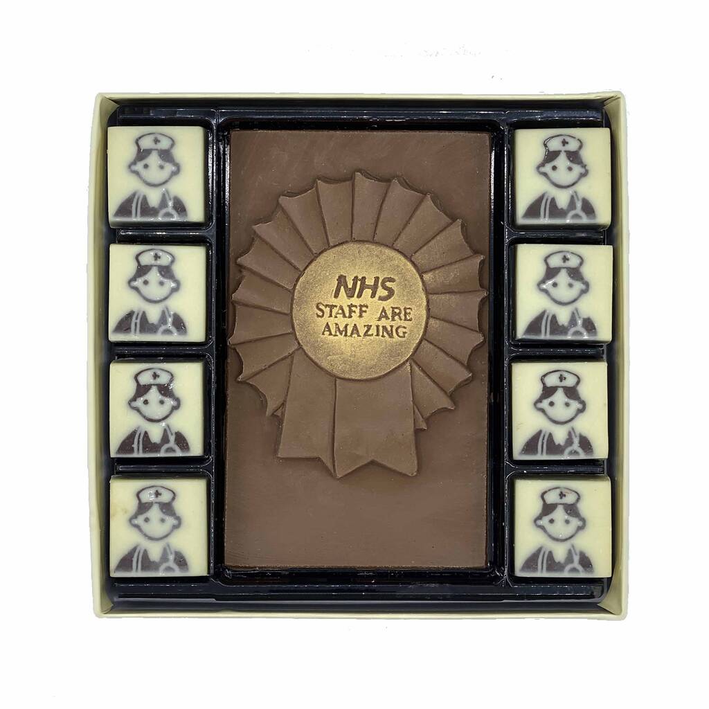 Nhs Nurses Chocolate Rosette By Choc on Choc