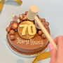 Mini 70th Birthday Smash Cake, thumbnail 3 of 9