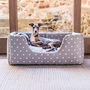 Charley Chau Deep Sided Dog Bed In Cotton, thumbnail 1 of 8