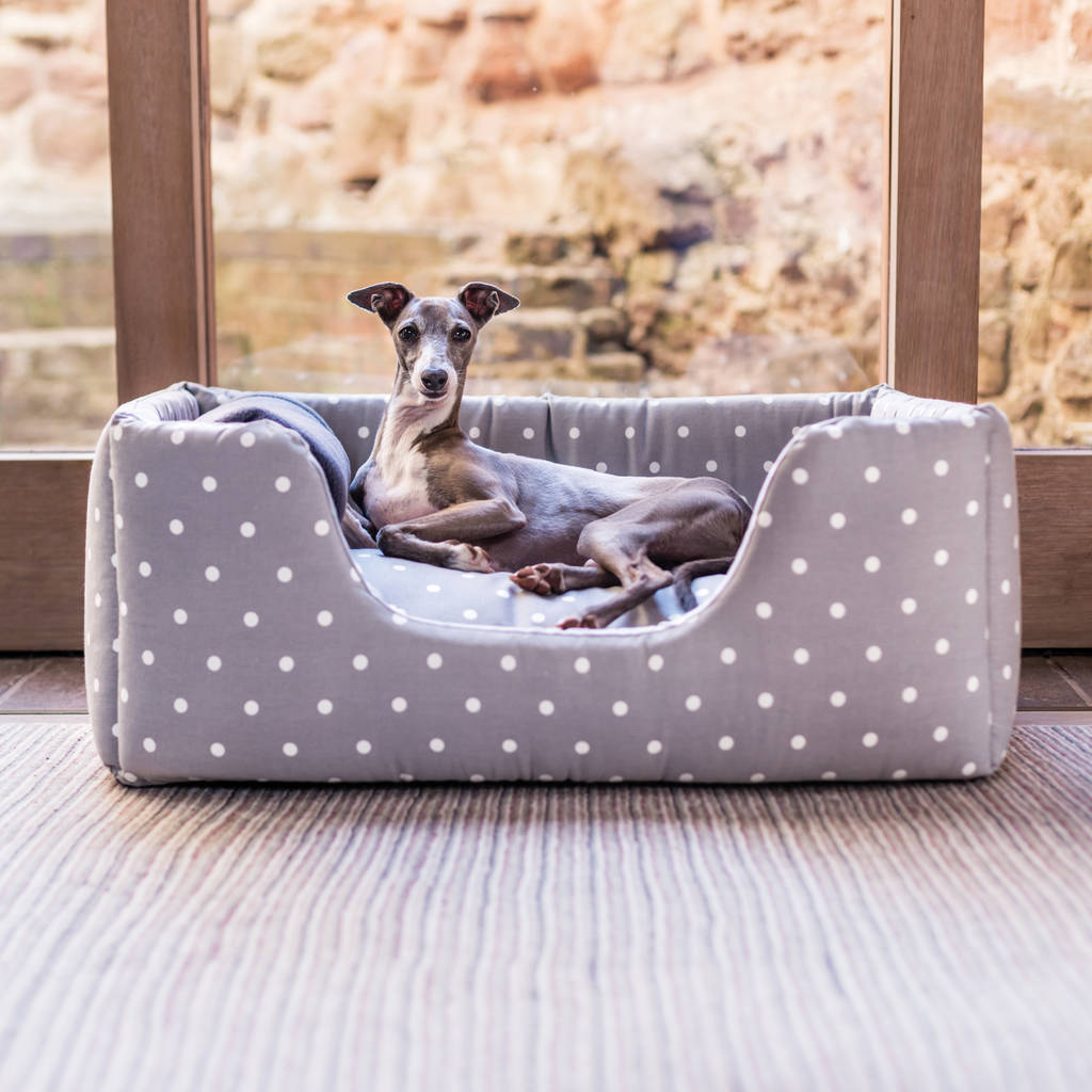 Charley Chau Deep Sided Dog Bed In Cotton, 1 of 8