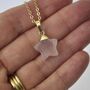 Crystal Star Pendant Necklace, thumbnail 3 of 5