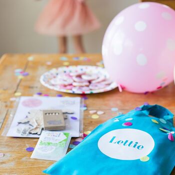 Personalised Party Gift Bags Cotton Gift Bag, 3 of 5