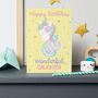 Daughter Unicorn Birthday Card, thumbnail 1 of 2