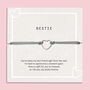 Minimalist Elegant Friendship Bracelet, For Her Bestie, thumbnail 1 of 6