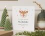 Personalised Niece Christmas Card, thumbnail 1 of 7