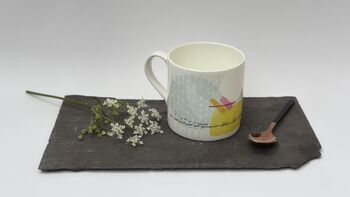 Curlew Song Bone China Mug, 4 of 9