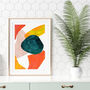 Abstract Large Scale Shell Two Art Print, thumbnail 1 of 9