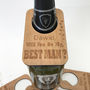 Personalised Will You Be My Best Man Bottle Label, thumbnail 9 of 10